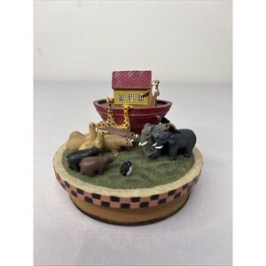 Yankee Candle Country Classic Warren Kimble Jar Topper Noah Ark Easter Religious
